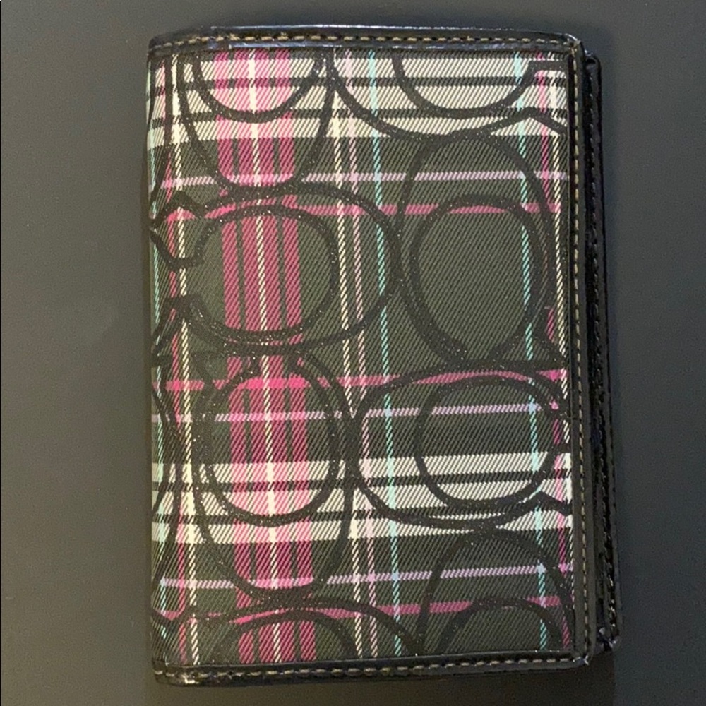 Coach passport holder